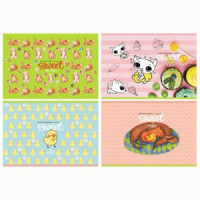 Альбом для рисования 16л., А4, на скрепке BG &quot;Веселые зверюшки&quot;, эконом Арт.344700