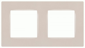 ЭРА 12 рамка СУ 2 мест. Классик, перламутр 12-5202-15