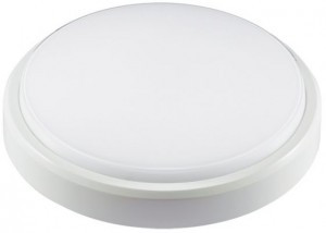 Jazzway св-к св/д IP65 8W (560lm) 4000K 176х176х56 круг белый 4K PBH-PC2-RA .1035646