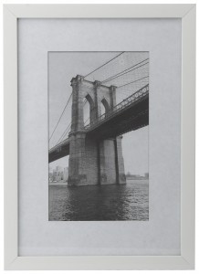 Фоторамка (Ф/р) Image Art 500 / 30х40 белый пластик 0663