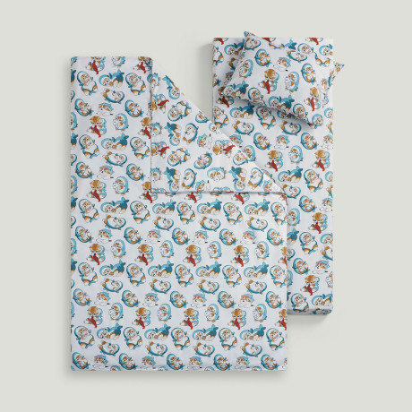 PROVANCE Basic Комплект постельного белья 1,5 (3 предмета), бязь, 100% хлопок, кот