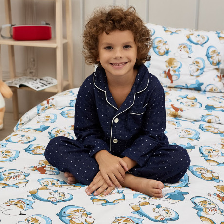 PROVANCE Basic Комплект постельного белья 1,5 (3 предмета), бязь, 100% хлопок, кот