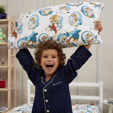 PROVANCE Basic Комплект постельного белья 1,5 (3 предмета), бязь, 100% хлопок, кот