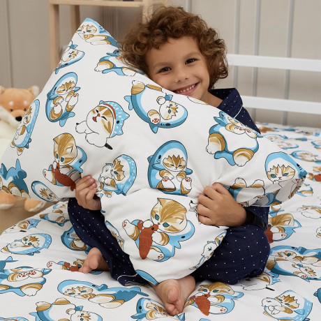 PROVANCE Basic Комплект постельного белья 1,5 (3 предмета), бязь, 100% хлопок, кот