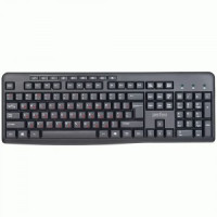 Perfeo клавиатура проводная "PUSH" Multimedia, USB, чёрн