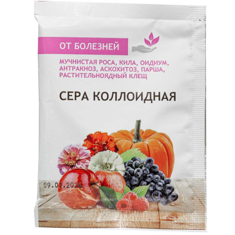 Сера коллоидная 30г (от болезней и клещей) БР х70