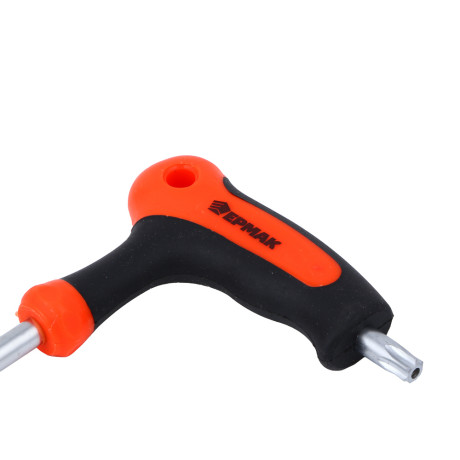 ЕРМАК Набор Т-образных имбусовых ключей Torx T10-T15-T20-T25-T27-T30-T40-T45-T50