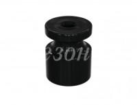 МЕЗОНИНЪ РЕТРО УСАДЬБА Изолятор ABS-пластик (уп.100шт, цена за шт), ЧЕРНЫЙ,  GE30025-05