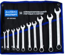 Набор комбинированных ключей 10 предметов   6-9-10-12-13-14-17-19-22мм  Х-pert 