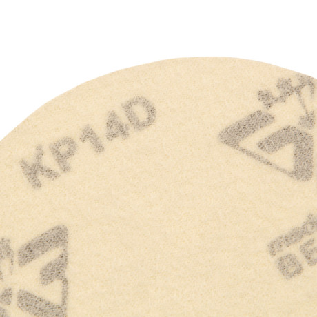 Диск шлифовальный под "липучку", KP14D, зернистость P 80, 16-Н, 125 мм, 5 шт, "БАЗ"
