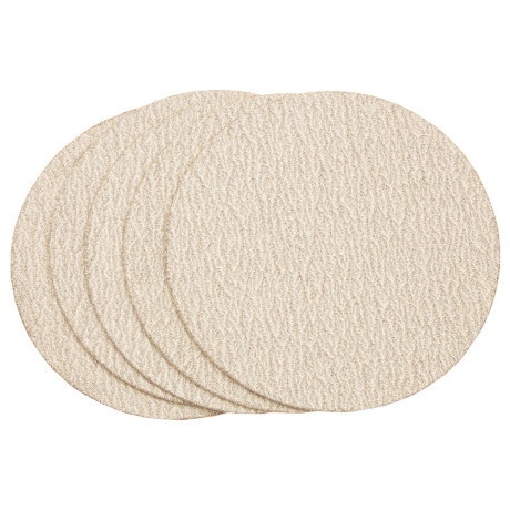 Диск шлифовальный под "липучку", KP14D, зернистость P 80, 16-Н, 125 мм, 5 шт, "БАЗ"