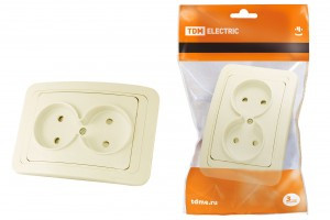 TDM Валдай роз. СУ 2 мест. 10А сл. кость (шторки) (10!) SQ1804-0125