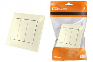 TDM Лама выкл. СУ 3 кл. 10А сл. кость (10!) SQ1815-0103