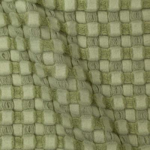 BY COLLECTION Полотенце вафельное 50х90см, 50% бамбук, 50% хлопок, светло-зеленый