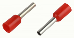 ЭРА наконечник штыревой втулочный изолир. НШВИ 1,0-8, красный(уп. 10 шт, цена за уп) 63350