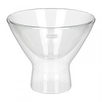 Креманка стеклянная с двойными стенками Dolce 200мл QWERTY