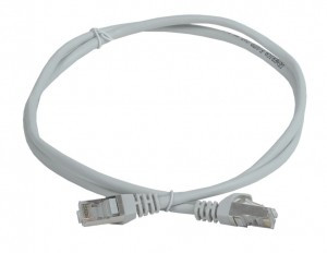 GENERICA коммут. шнур (патч-корд) кат.5Е FTP 0,5м серый PC01-C5EF-05M-G