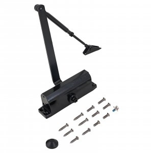 NOTEDO Доводчик дверной  DC-080 BLACK 60-120 кг черный (10)