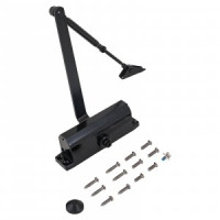 NOTEDO Доводчик дверной DC-080 BLACK 60-120 кг черный (10)