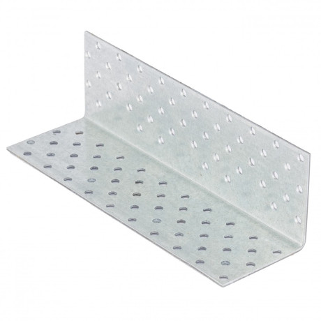 Крепежный уголок равносторонний 2 мм, KUR 60 x 60 x 200 мм Сибртех