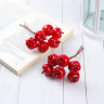 LADECOR Ветка декоративная, яблоки, пластик, пенопласт, 13 см, 2 цвета