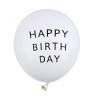FNtastic Набор воздушных шаров, 5 шт, 12" с надписью Happy Birthday, 2 цвета, латекс