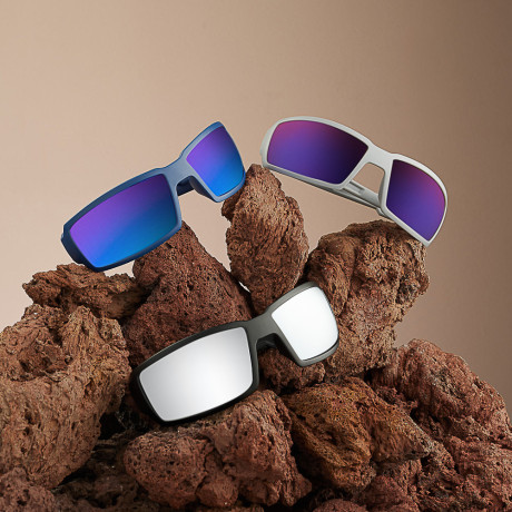 GALANTE Очки солнцезащитные, пластик, 144x41мм, 3 цвета