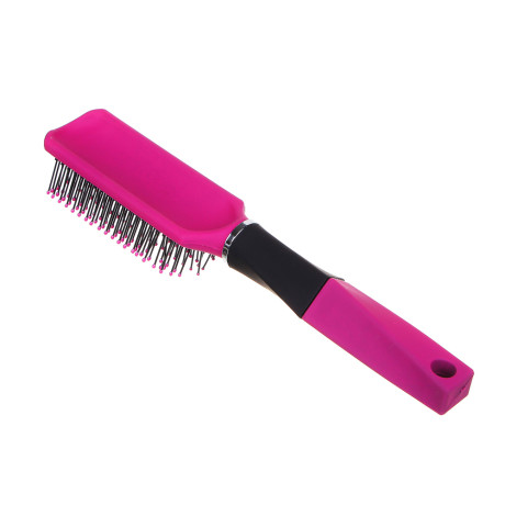 ЮНИLOOK Расческа массажная Грани, пластик, 23х3,7см, 4 цвета