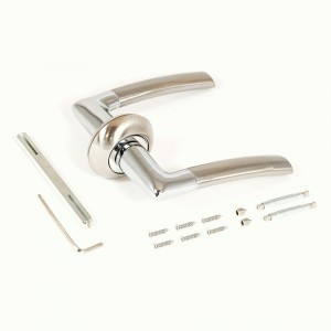 АЛЛЮР АРТ "СТАРК" SN/CP (1482) круглое основание мат.никель/хром Комплект ручек (20)