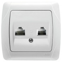 VIKO by Panasonic Carmen роз. СУ 2 мест. комп. + ТF белый 90561035-RU (Турция)