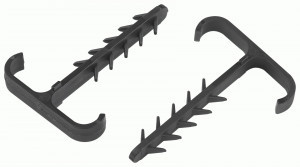 ЭРА дюбель-хомут (6х12мм) Т-образный черный (уп.10шт, цена за уп) NO-225-226 66339