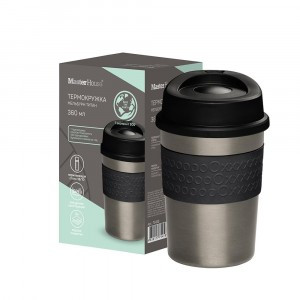 Термокружка Melbourne-360, колба нерж.сталь, 0,36л, Titan, серебро, арт.75458 Master House