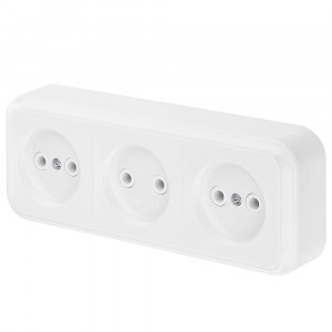 Bylectrica Пралеска роз. ОУ 3 мест. бел. (пластик) РА16-263