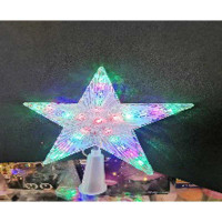 Гирлянда макушка LS-3-6 звезда 17 см цветная х60