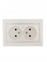 Lezard Мира роз. СУ 2 мест. 16А перламутр (керамика, корпус PC) 701-3030-128