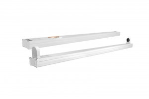 TDM св-к ЛПО 118 1х18W T8 G13 б/ламп металл открытый "лыжа" L=630 н-р крепежей в компл. SQ0327-0211