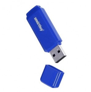 Флеш-диск (флэшка) USB 16GB Smartbuy Dock Blue  (SB16GBDK-B)