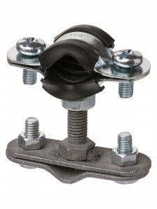 TDM Держатель хомут с резин.уплотнением 15-19мм, для прута 6-10мм,ст.зажим,термодиффузия SQ2402-3200