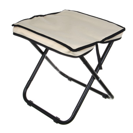 Табурет компактный тм РУССО ТУРИСТО, до 90 кг, 32х27х34см, оксфорд 600D, сталь d13мм