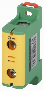 ЭРА клемма силовая вводная КСВ (KE62.3) 16-95мм2, 220А, желтая/зеленая "PE" NO-224-130 65606