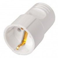 Bylectrica штепсель (роз. перенос. 1 мест.) 1 гн. земля Р16-380