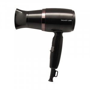 Фен Galaxy LINE GL 4354, 1,6кВт, 2 скорости, холодный обдув, складная ручка, черный