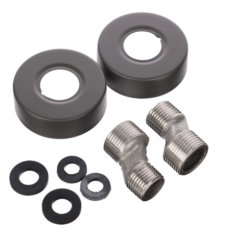 СоюзКран Смеситель для ванны с душем, картридж 35мм, цинк, графит