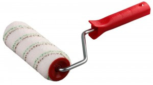 Валик ЗУБР "ЭКСПЕРТ" "МИКРОТЕКС", ворс 9мм, ручка 8мм, d=48/180мм