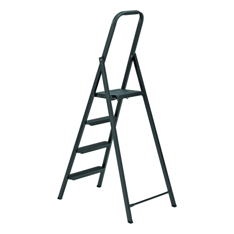 Стремянка 4 ступени, компактная, стальная Сибртех