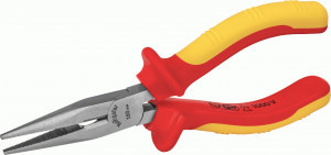 Navigator длинногубцы диэлектрические, 160мм, двухкомпонентн. ручка NHT-LNP01-160 61264