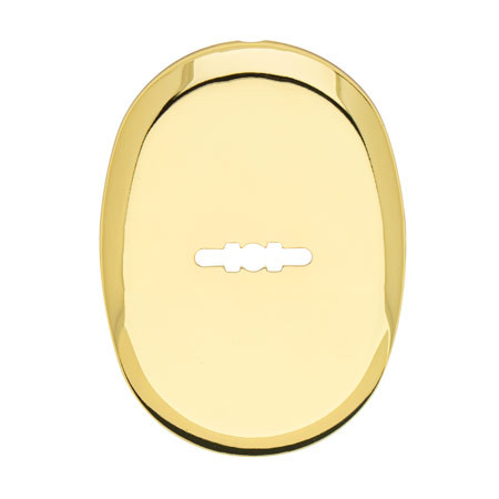 Накладка под сувальду DP-11-S-G Б/шторки  (Золото) Овальная Apecs  (1штука!)  \24