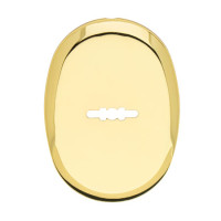 Накладка под сувальду DP-11-S-G Б/шторки  (Золото) Овальная Apecs  (1штука!)  \24