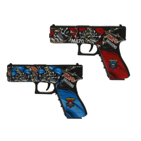 ИГРОЛЕНД Пистолет "Спецагент", гидрогелевые пули, PP, 20х14х4 см, 2 дизайна