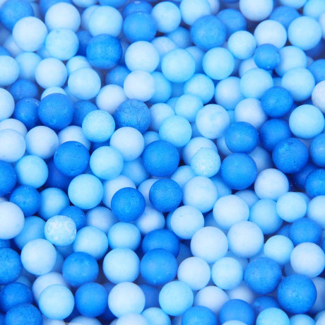 Наполнитель для подарка тм Fntastic пенопластовые шарики, 50г, 2 вида